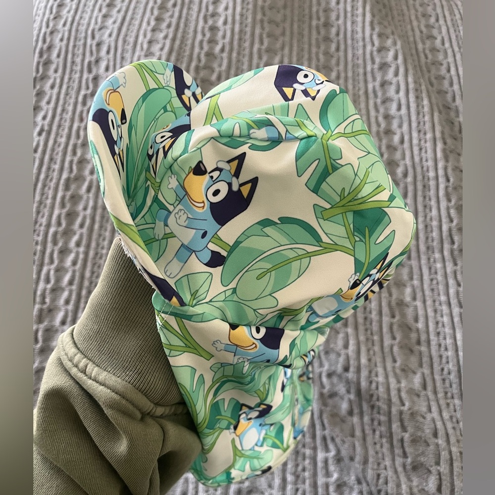 Bluey swim/ sun hat